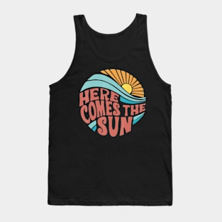 Here Comes The Sun Summer Beach Tank Top